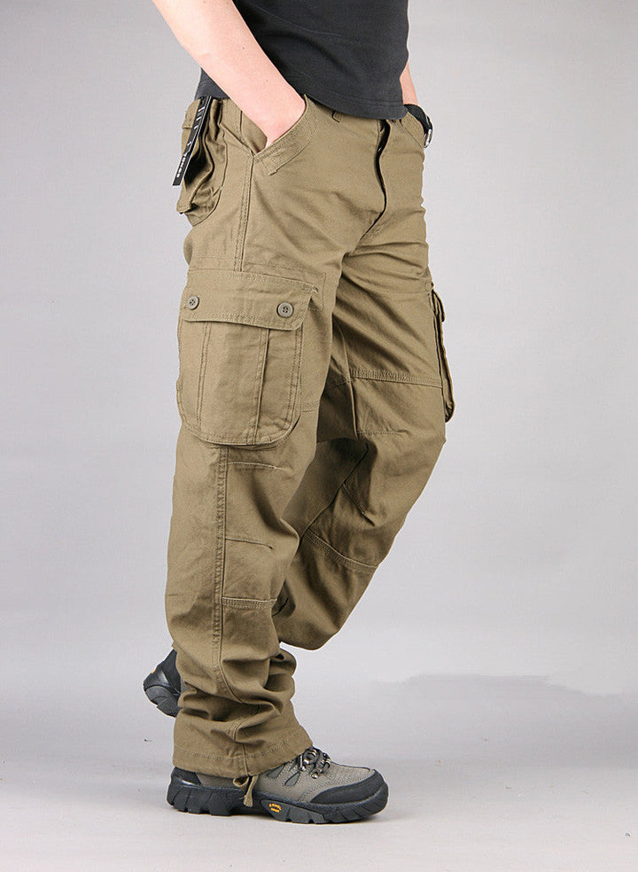 Quentin | Pantalon cargo décontracté à poches multiples pour extérieur
