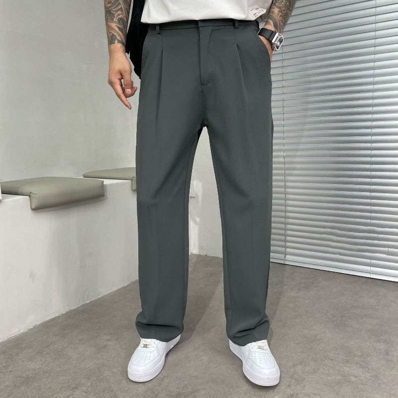 Hugo | Pantalon homme large élégant coupe moderne