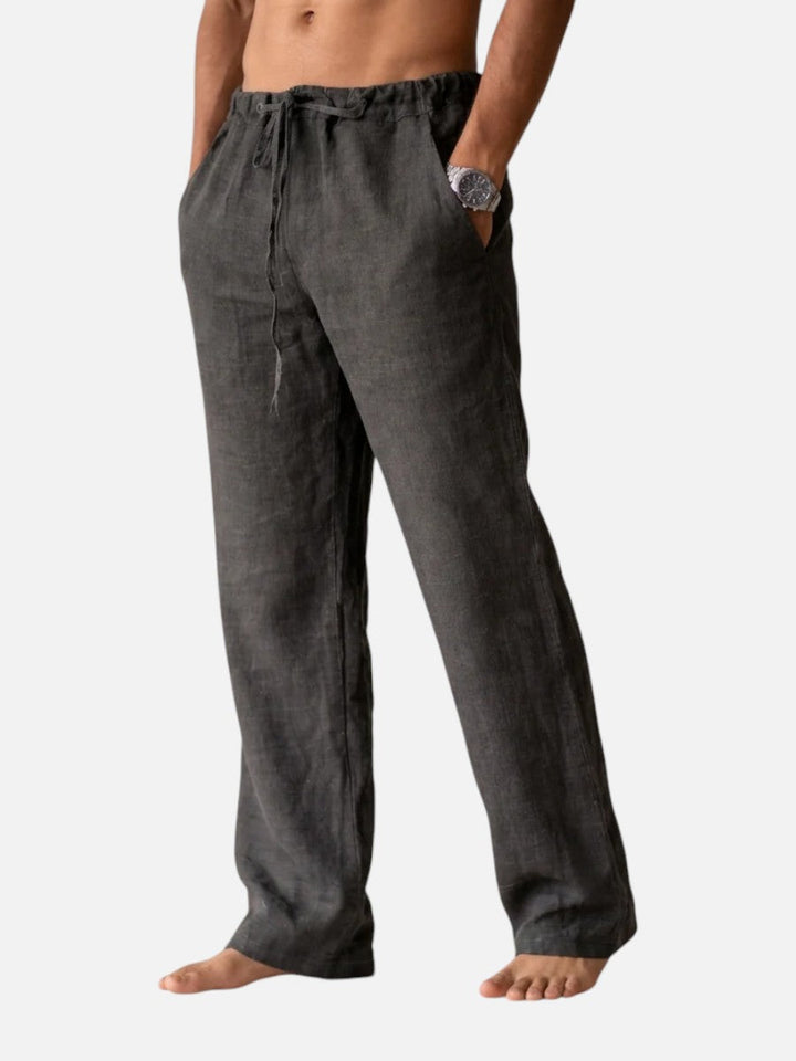 Benoît | Pantalon en lin pour homme à coupe décontractée
