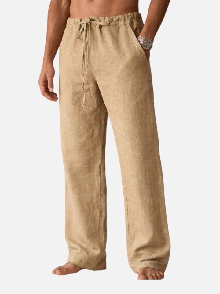 Benoît | Pantalon en lin pour homme à coupe décontractée