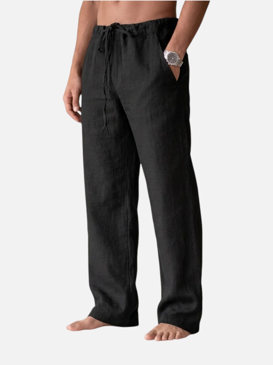 Benoît | Pantalon en lin pour homme à coupe décontractée