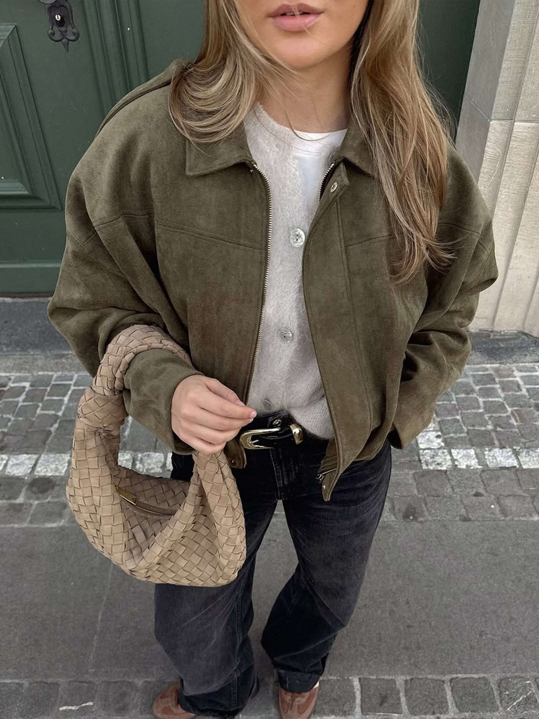 Veste bomber Femme | Oversized & Fermeture éclair