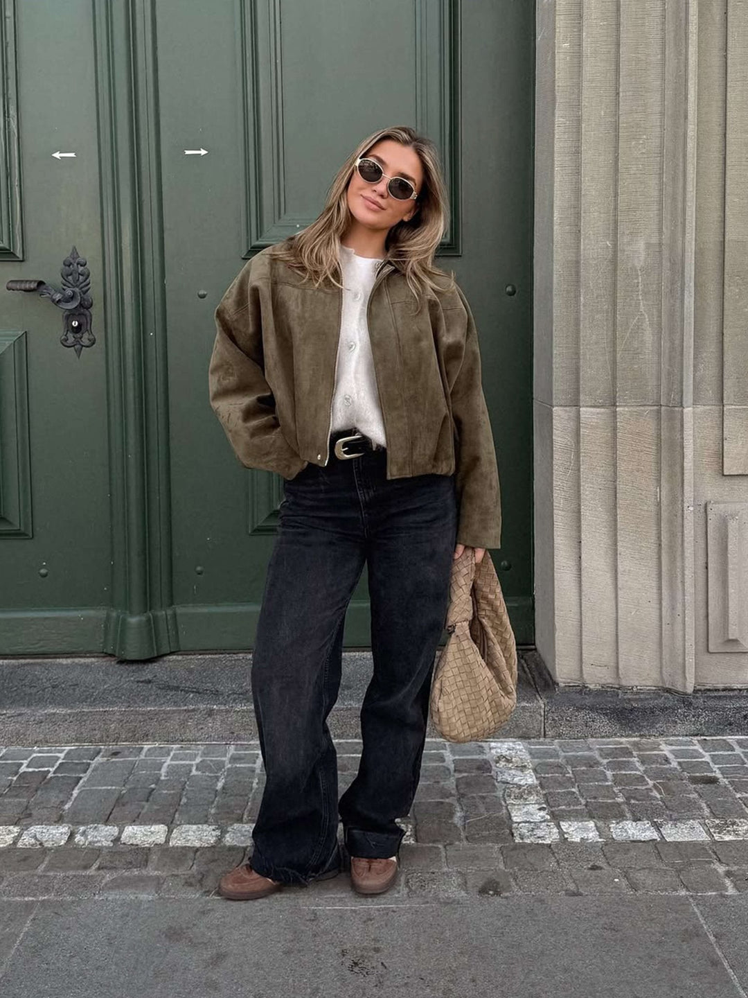 Veste bomber Femme | Oversized & Fermeture éclair