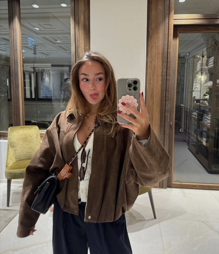 Veste bomber Femme | Oversized & Fermeture éclair