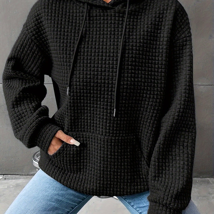 Sweat à capuche pour femme | Texture gaufrée & confort doux