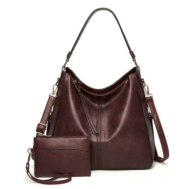 Étoile de Ville – Sac en Cuir Vintage Classique