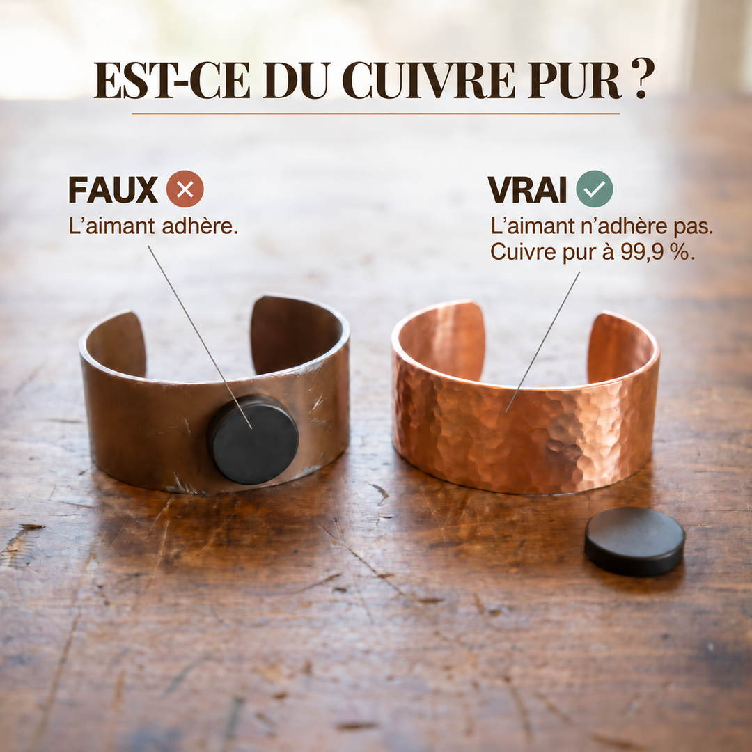 Bracelet en cuivre Chevauchée