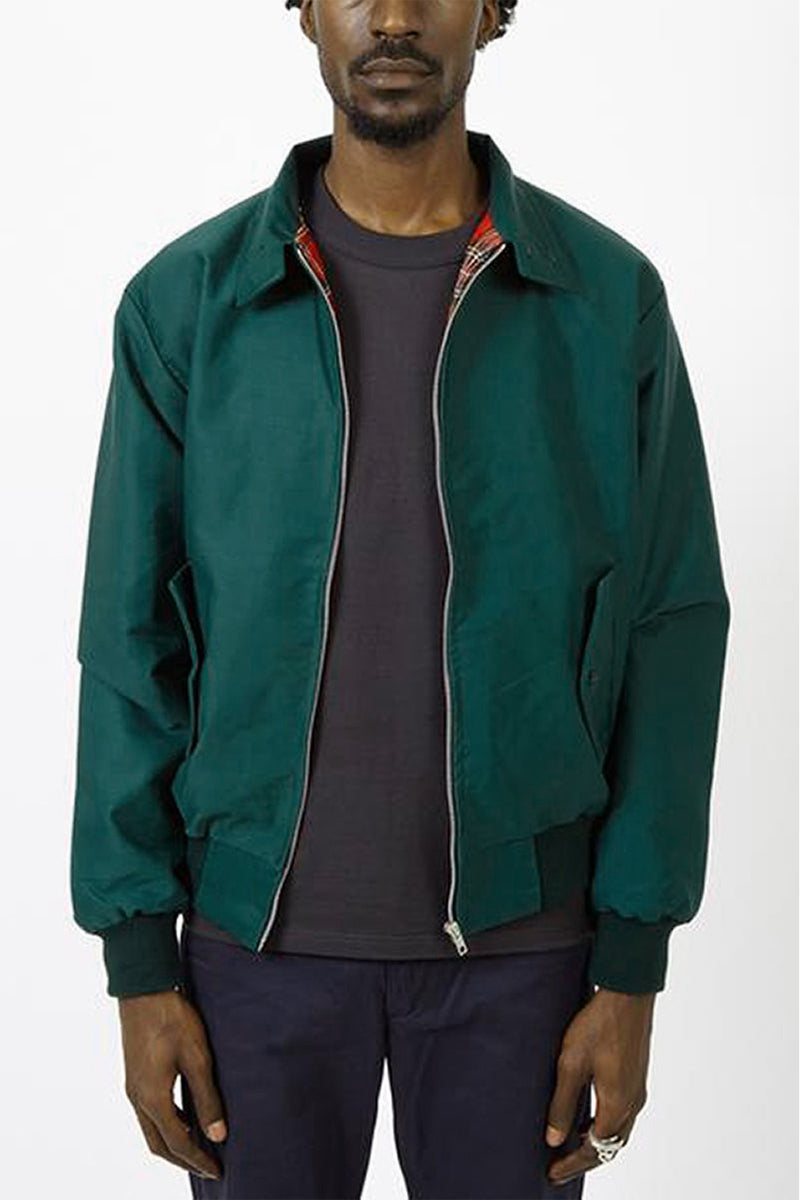 Veste Harrington Classique pour Hommes à Doublure Tartan