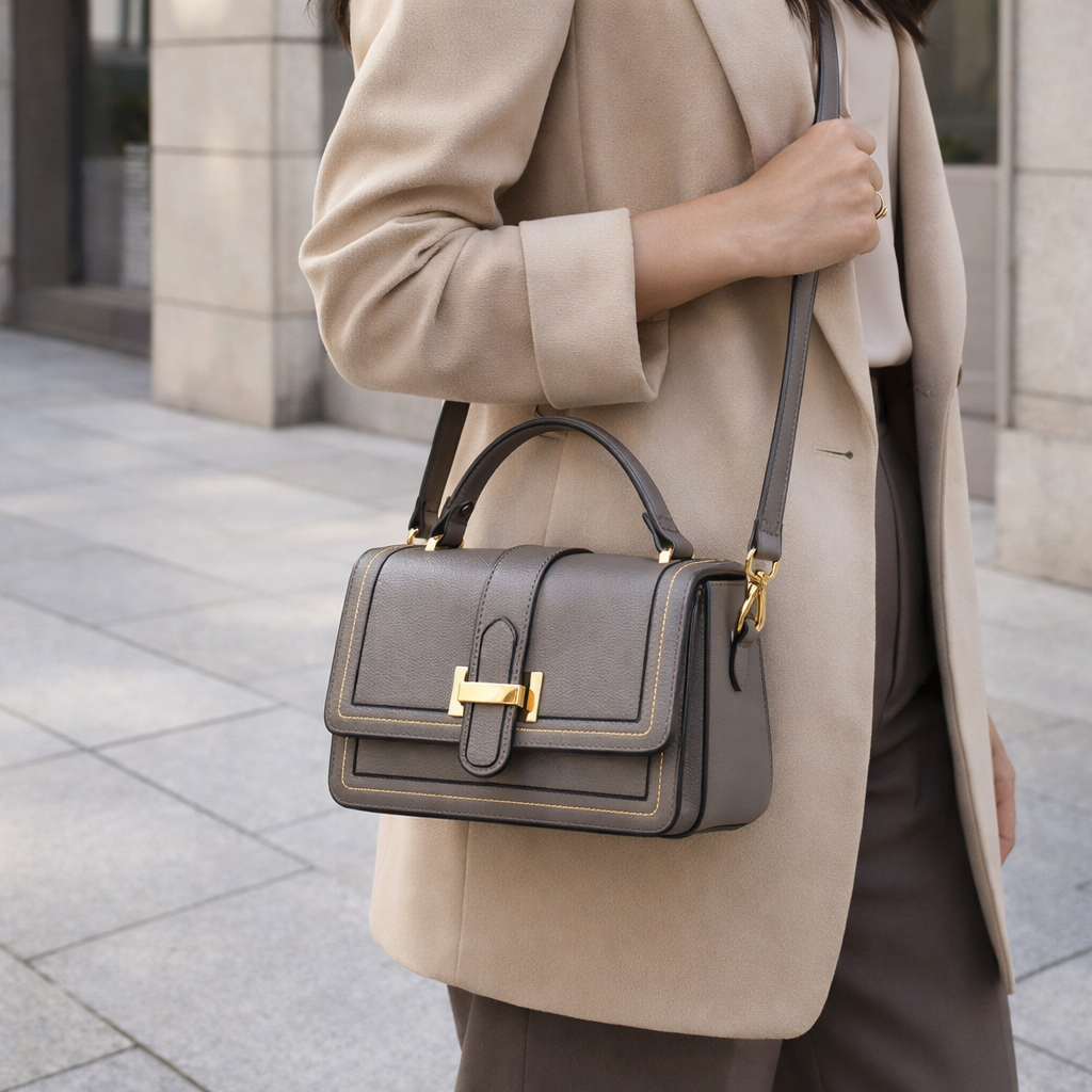 Luna Paris - Élégante Sac en Cuir