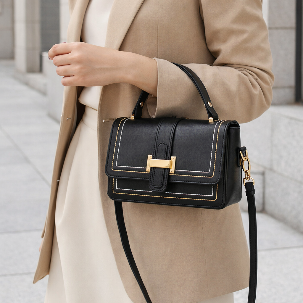 Luna Paris - Élégante Sac en Cuir