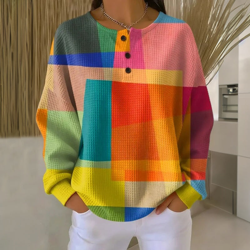Sweat-shirt pour femme | Design vintage coloré