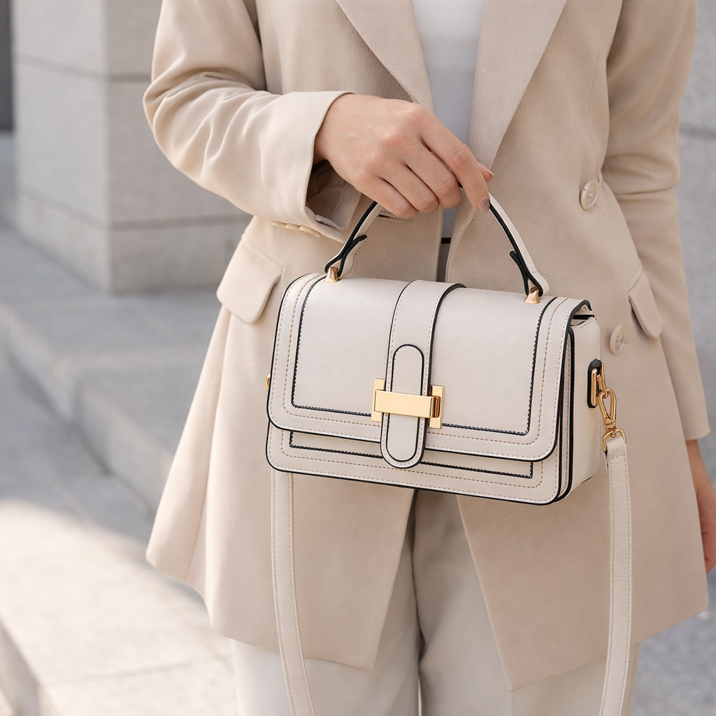 Luna Paris - Élégante Sac en Cuir