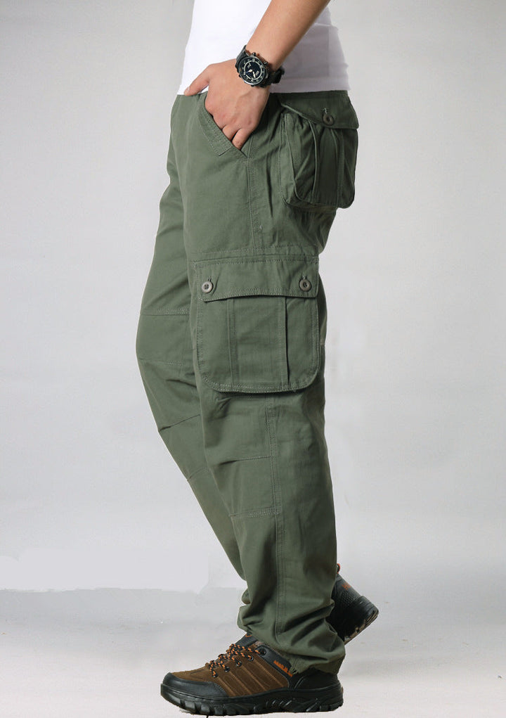 Quentin | Pantalon cargo décontracté à poches multiples pour extérieur