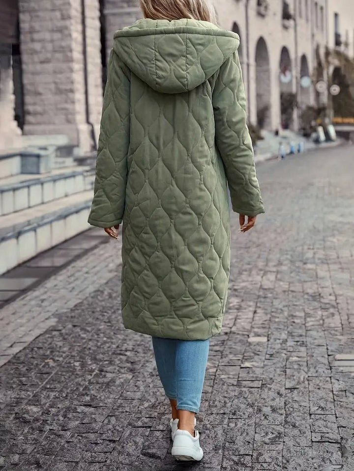 Veste d'hiver Femme | Rembourrée & Chaude avec Capuche