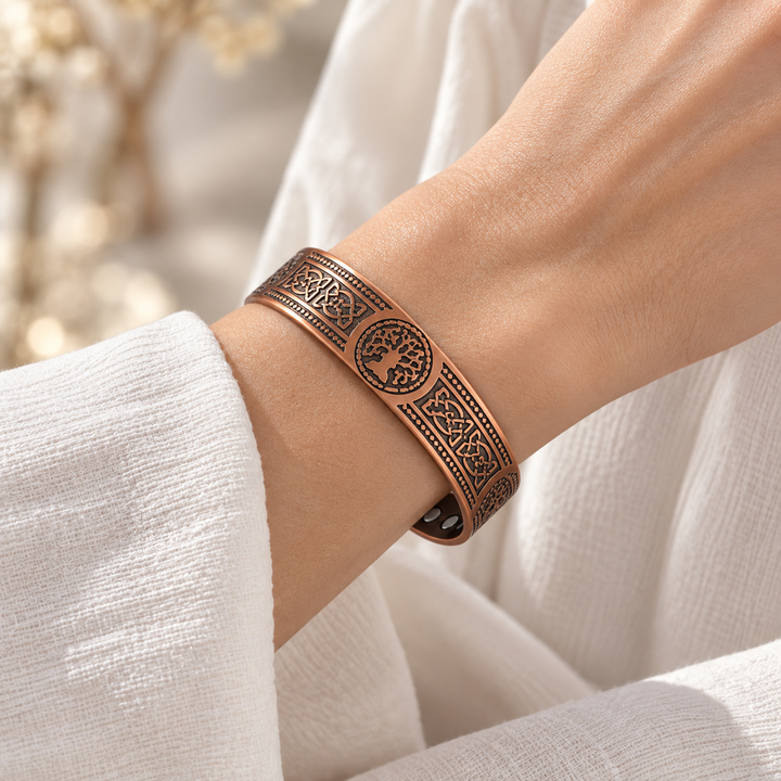 Bracelet en cuivre Nœud