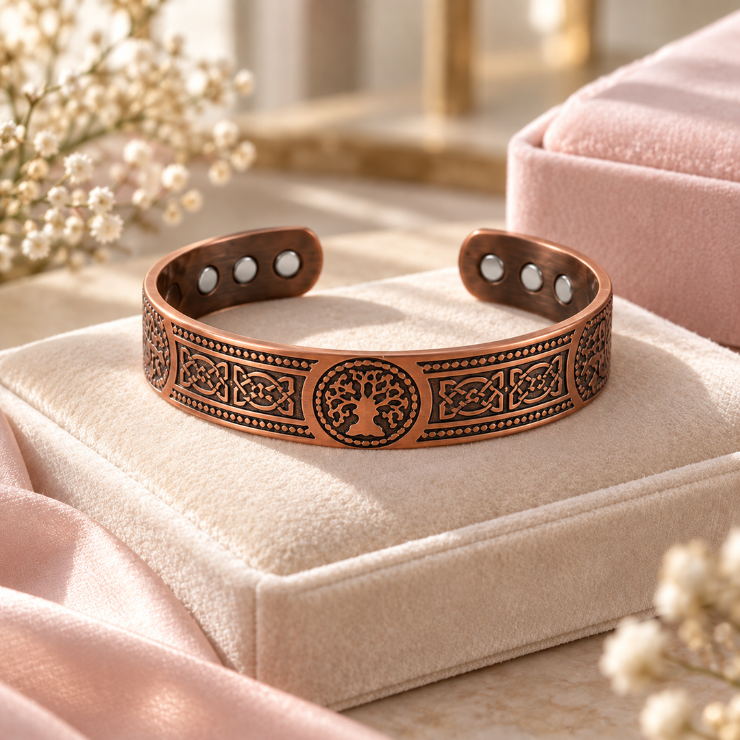 Bracelet en cuivre Nœud