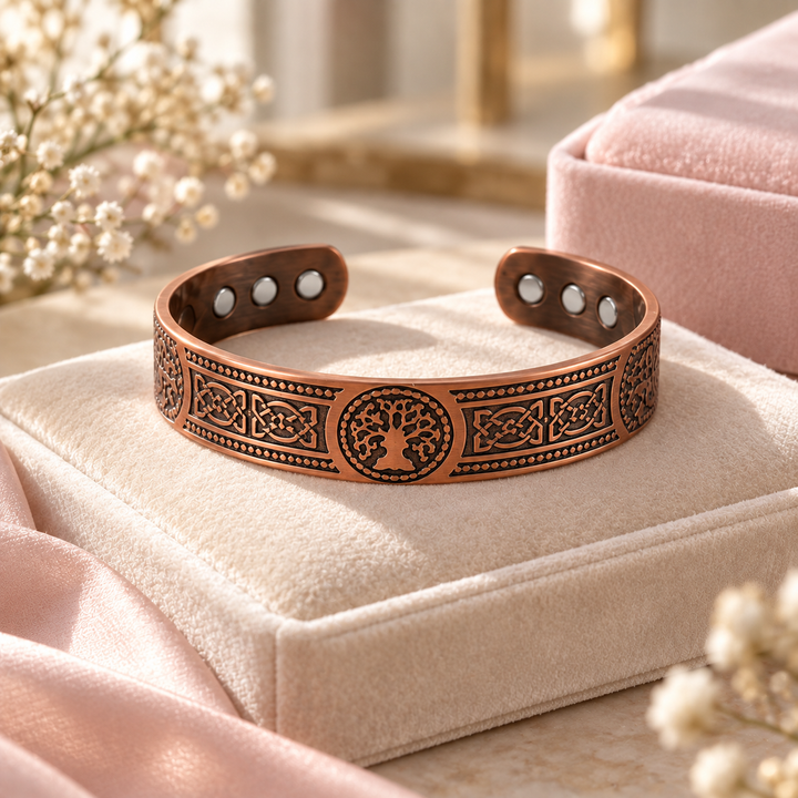 Bracelet en cuivre Nœud