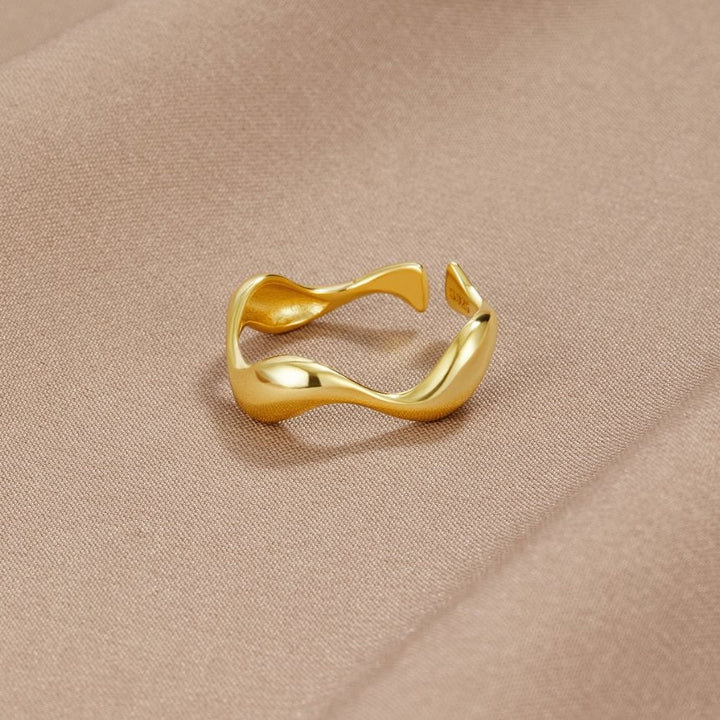 Bague Élyra fluide | Or