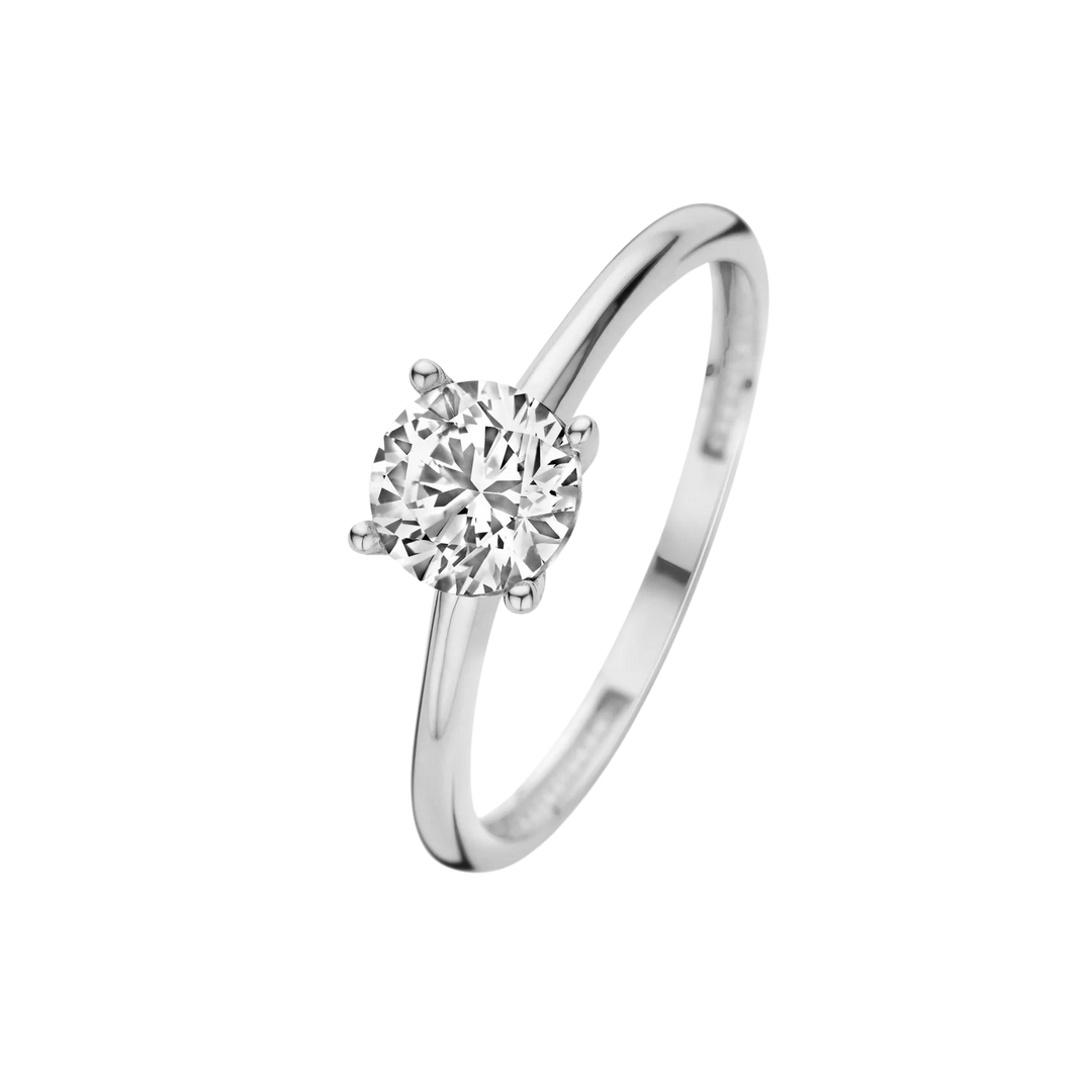 Bague Savaya plage | Or blanc