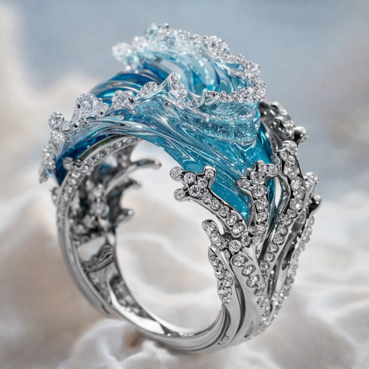 Bague serment de l'océan | Or