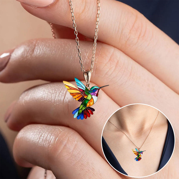 Ensemble collier hirondelle et boucles d'oreilles | Or