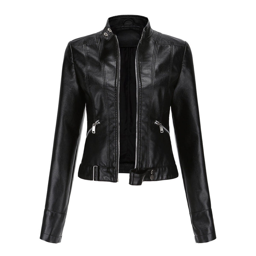 Veste de motard femme | Coupe cintrée et design élégant