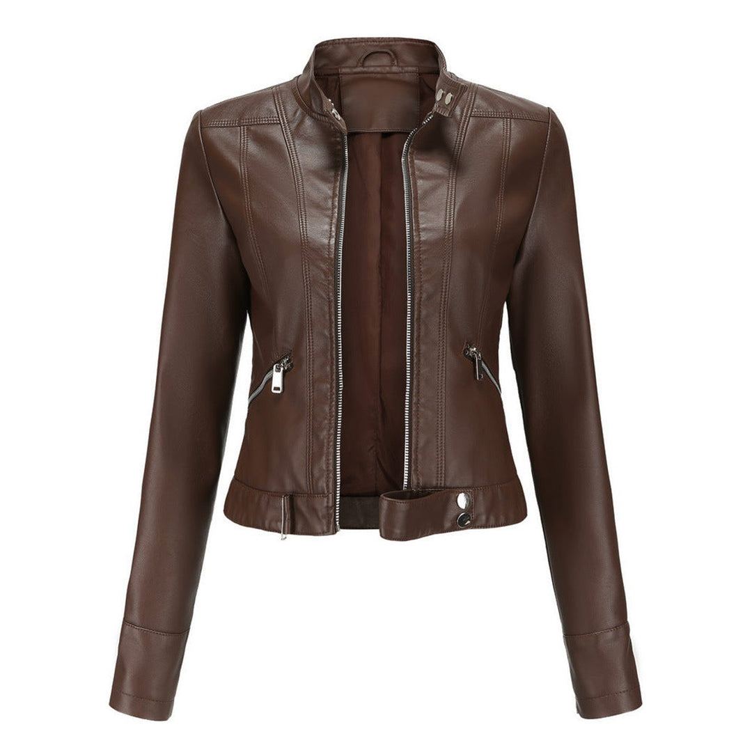 Veste de motard femme | Coupe cintrée et design élégant