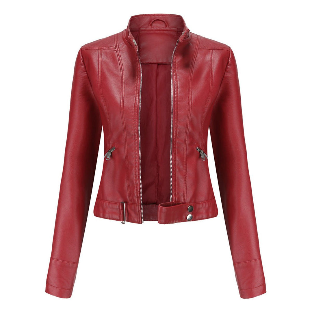 Veste de motard femme | Coupe cintrée et design élégant