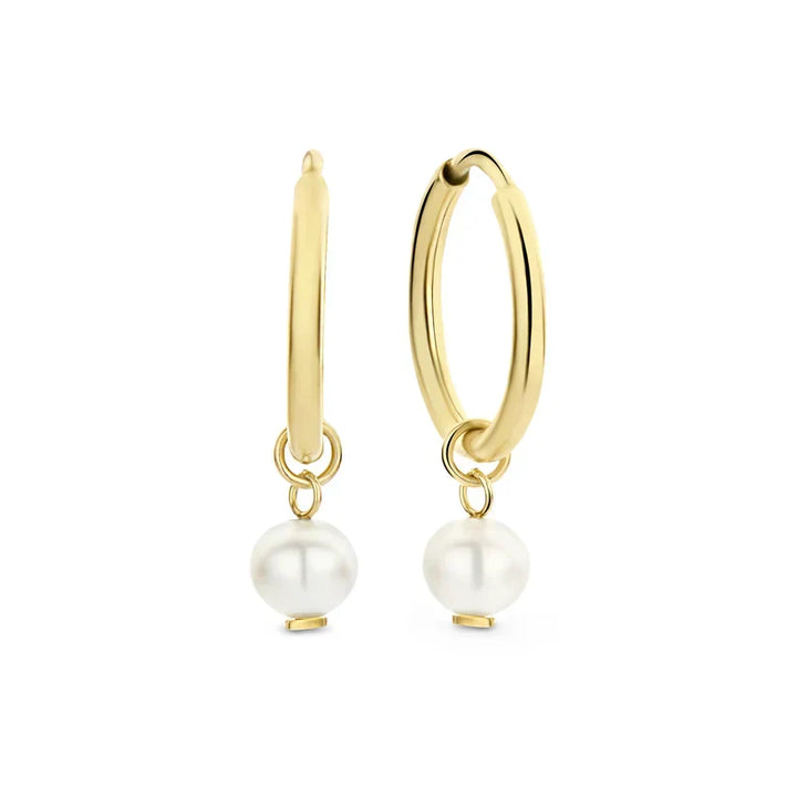 Boucles d'oreilles Délia couronnée | Or