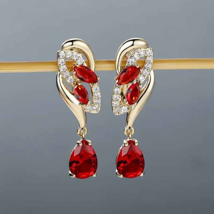 Boucles d'oreilles Saphira Cendrelle | Or