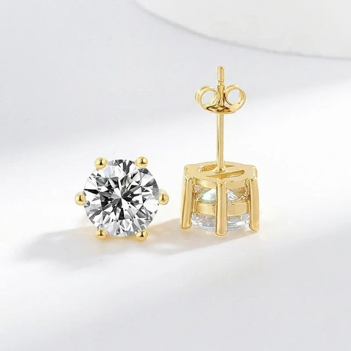 Boucles d'oreilles Téra | Or blanc