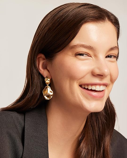 Boucles d'oreilles vague ondulée | Or