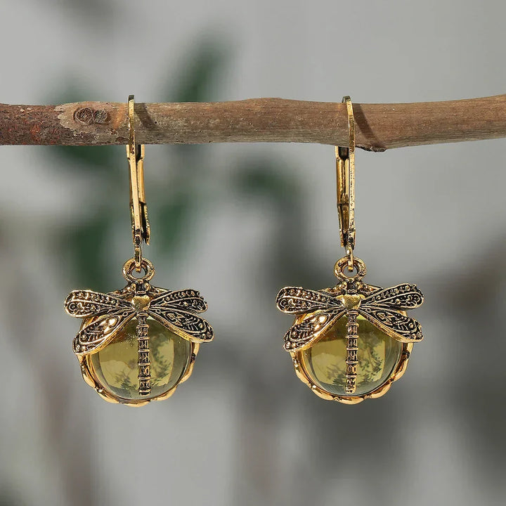 Boucles d'oreilles circulaires antique | Or blanc
