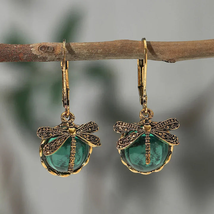Boucles d'oreilles circulaires antique | Or blanc