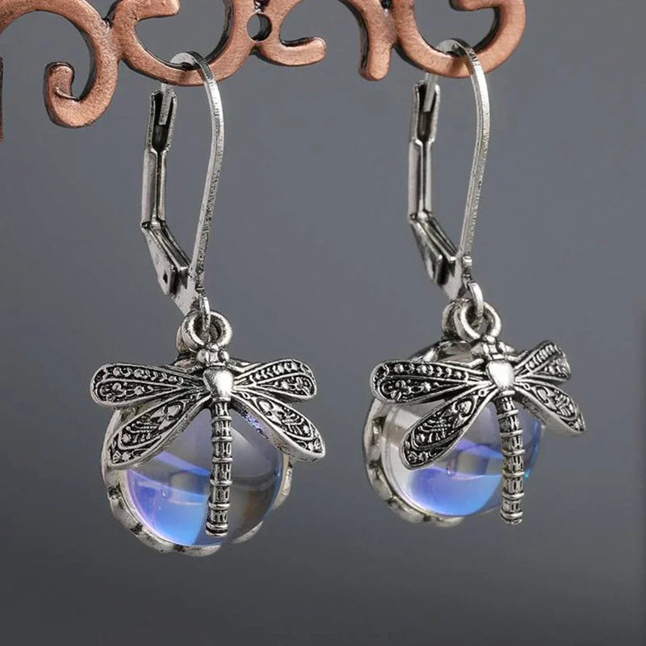 Boucles d'oreilles circulaires antique | Or blanc