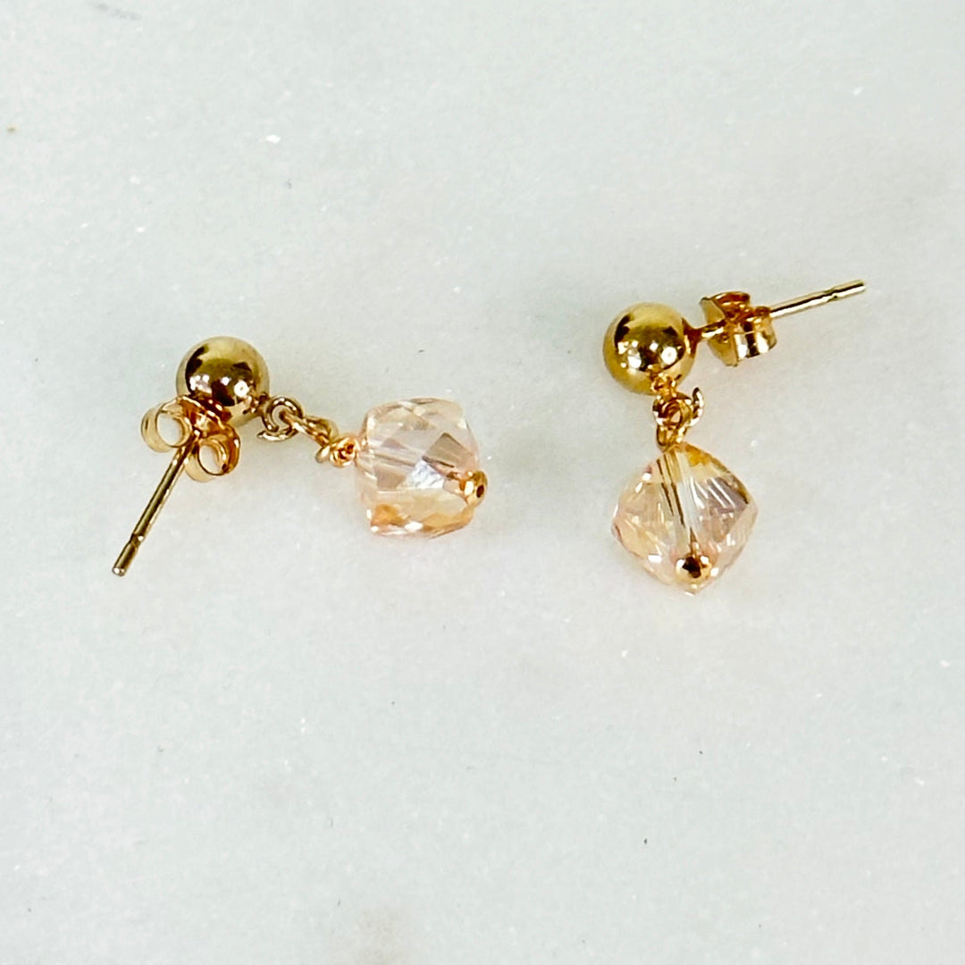 Boucles d'oreilles pendantes « Liana » | Or