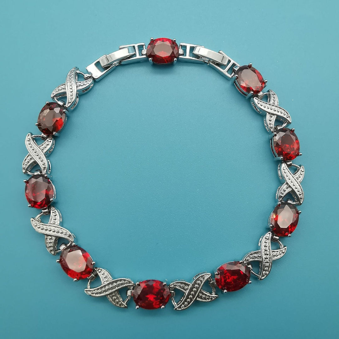 Bracelet Alendra Flambeau | Or blanc