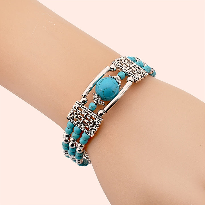 Bracelet Azura | Or blanc