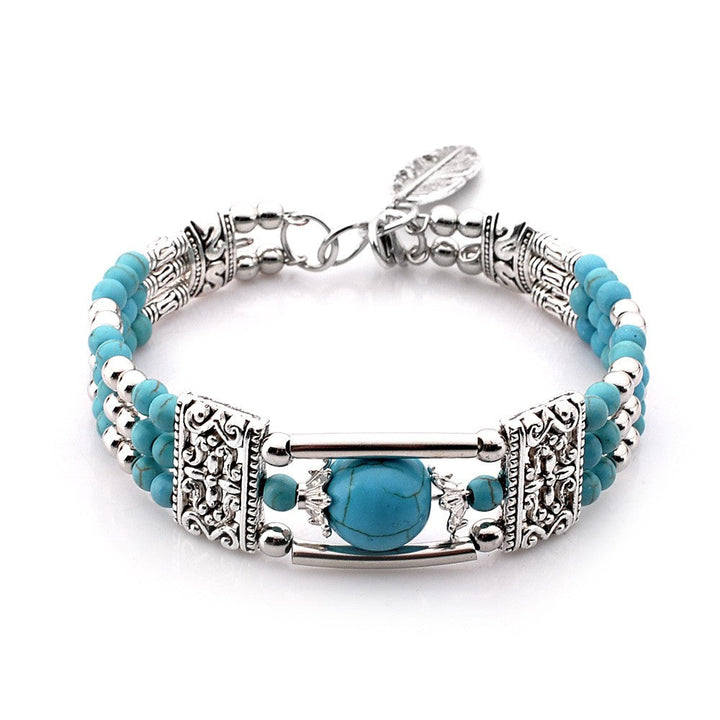 Bracelet Azura | Or blanc