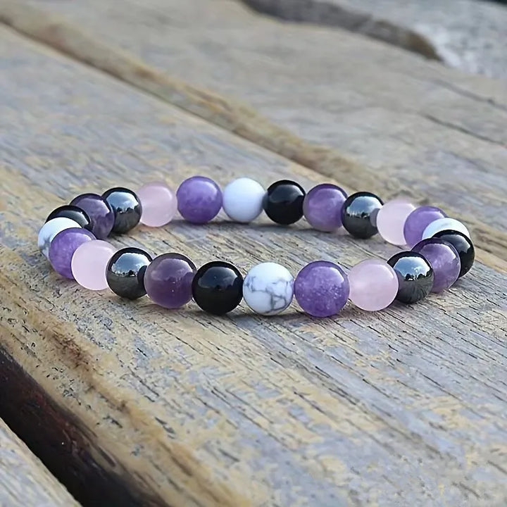 Bracelet Dora améthyste | Or