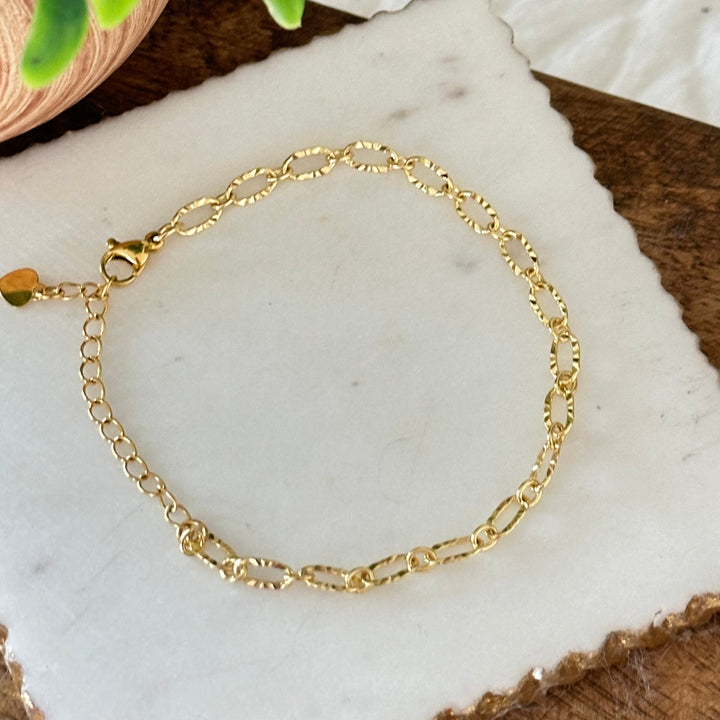 Bracelet Elisa soleil rayonnant | Or