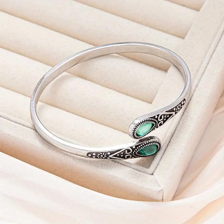 Bracelet Esmeralda Devereux | Or blanc