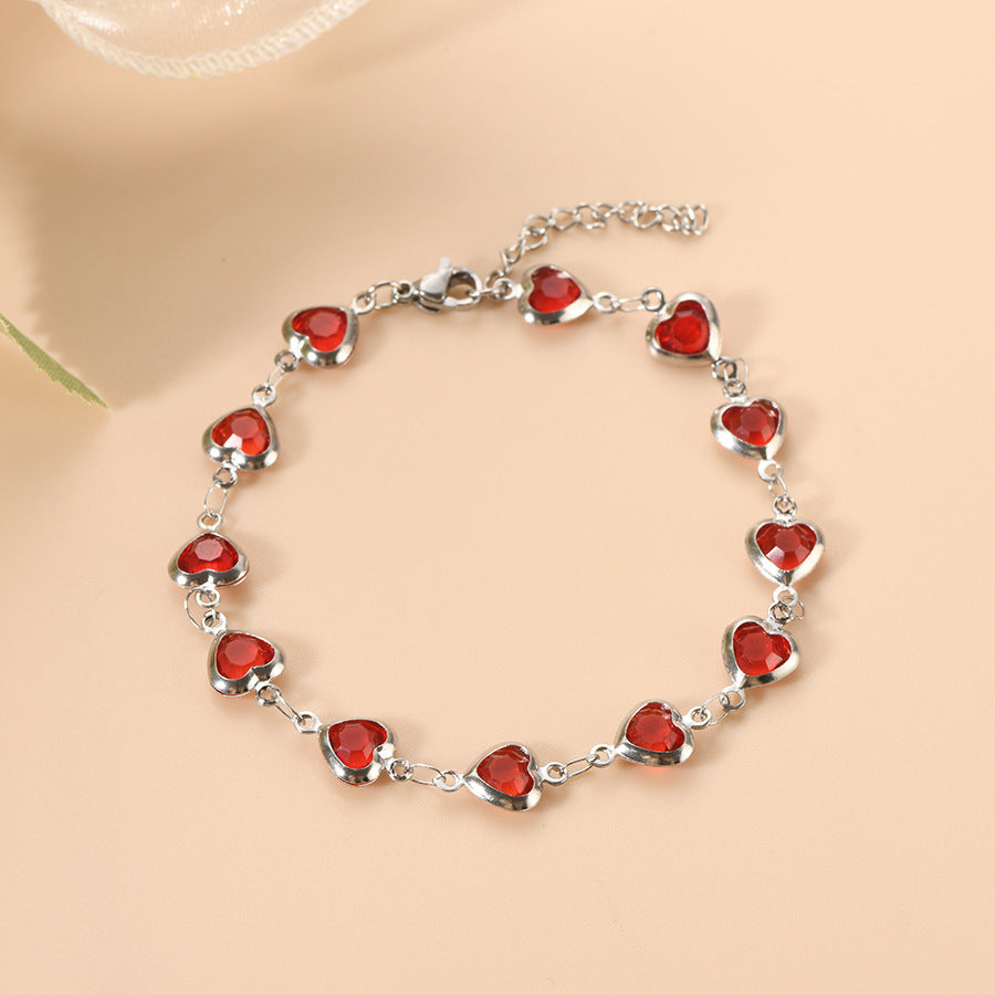 Bracelet Ophélie Grenatelle | Or blanc