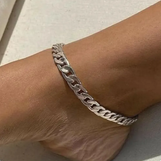 Bracelet avec chaîne pour vacances à la plage | Or