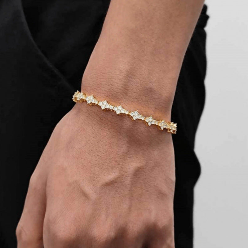 Bracelet de tennis classique | Or blanc