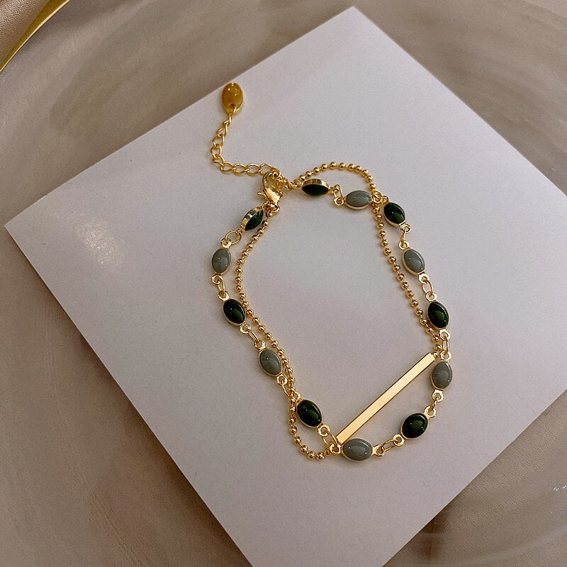 Bracelet double Charis | Or