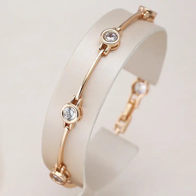 Bracelet élégant à brillants | Or