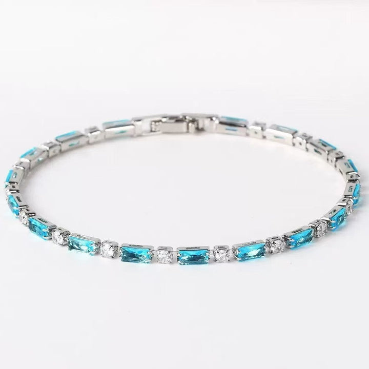 Bracelet en pierre turquoise naturelle | Or