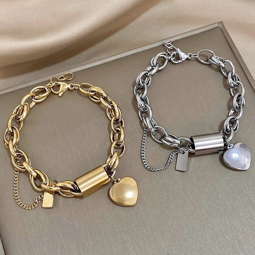 Bracelet épais | Or