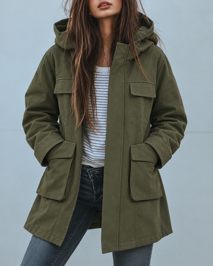 Doudoune Femme | Capuche & Poches Pratiques